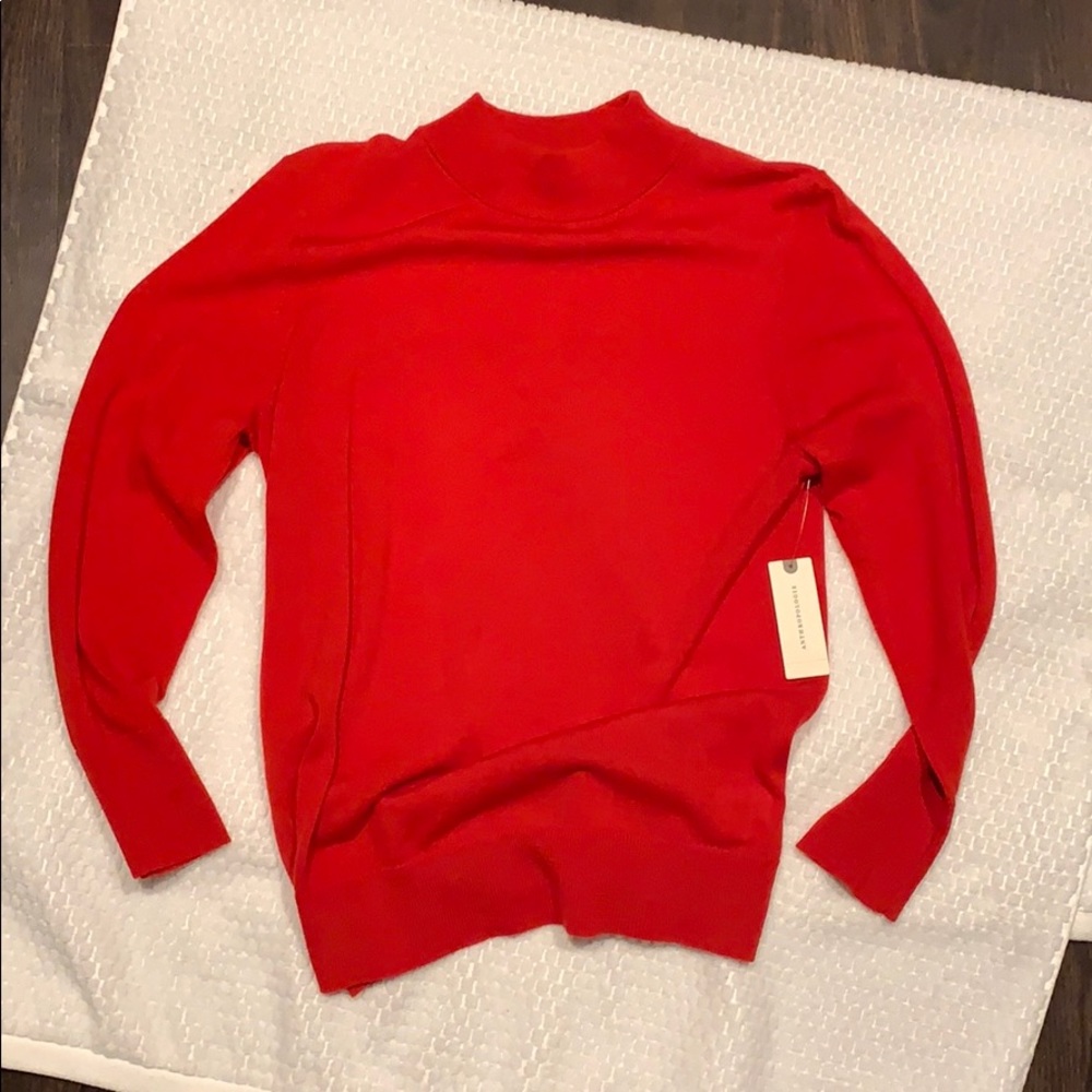 NWT Anthropologie mock neck Moth sweater